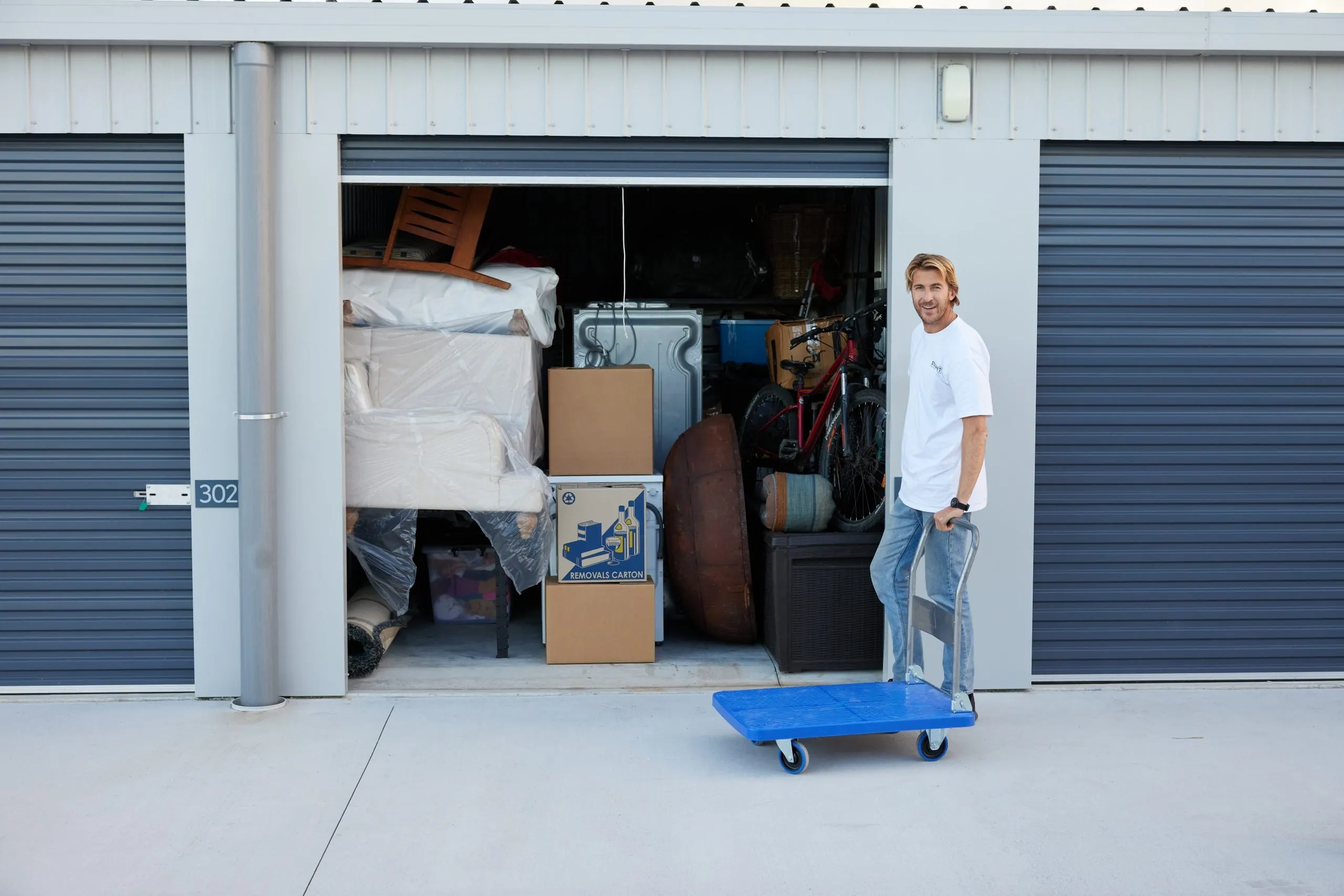 Well-organized storage unit